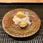 豪龍久保 - 小布施栗の飯蒸し