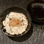 豪龍久保 - 松茸と白甘鯛のお椀