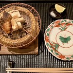 豪龍久保 - 焼き松茸 岩手産