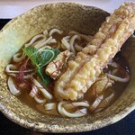 自家製うどん 天羽 - ちく天カレー ¥850(税込)