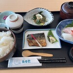 Resutoran Kaikouen - 鯖膳　1,750円　お刺身とセットです