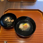 本城 - 【吸い物】海老真蒸