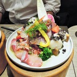 ミアスタンド - 鮮魚のカルパッチョ盛り合わせ