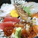 活魚料理野島 - 海鮮丼