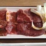 焼肉ライク 郡山栄町店 - 肉は思ってたより少ないな。