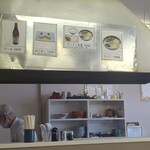 天和ラーメン - カウンター