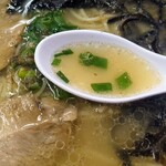 天和ラーメン - クリアなスープ
