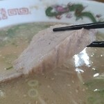 江ちゃんラーメン - 厚めのチャーシューリフトン♬