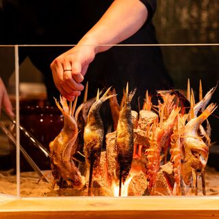 焼き魚の頂点「原始焼き」を堪能いただけます。