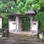 蕎麦処 多賀 - 入口です