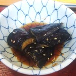 新宮佐野食堂 - 茄子の煮びたし