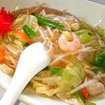 食彩館 - 五目あんかけ焼きそば