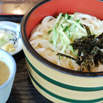 Teuchi Udon Soba Kogame - 冷汁うどん650円＋大盛り150円