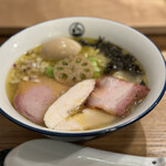 クラム＆ボニート 貝節麺ライク - ■特製貝節潮そば¥1,300