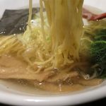 北海飯店 白純 - 塩ラーメンの麺