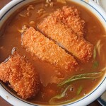 そば処寿庵 - カツカレー南+大盛(1,200円+150円)