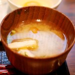 Higashiyama Mizuho - なめ茸のお味噌汁