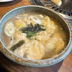 梅田明月館 - 玉子スープ