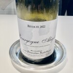 オトワ レストラン - Dom. Audiffred Bourgogne Aligoté Vieilles Vignes 2022