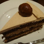 ハーブス - マロンチョコレートケーキ