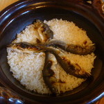 比良山荘 - 鮎めし