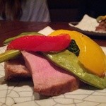 みやじ豚と野菜のグリル