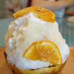 甘夏・はちみつヨーグルトがけ（650円）
          