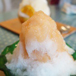 長尾　桃ピューレ・カルピスがけ（700円）