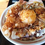 花あかり - 半熟卵天丼アップしてぇだぁ〜旨いわぁ！