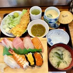 一心 - すし定食　１４３０円