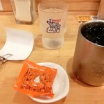 Komeda Coffee Ten Matsuyama Ookaido Ten - 冰咖啡與豆菓540日圓
