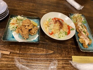 ちび田 - から揚げと海老マヨとチキン南蛮