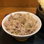 Kare Udon Fuukidou - ミニ丼（牛丼） @200円