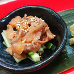 立喰 さくら寿司 - 赤貝紐220円