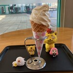 キーズ カフェ - バニラソフトクリーム　360円(税込)