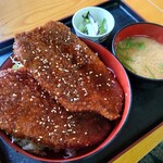 きらら289レストラン - わらじソースカツ丼（1400円）