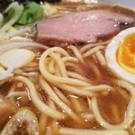 Haguregumo - 麺の表情など。