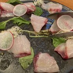 街角グラス - 真鯛のカルパッチョ