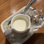 Irusoni - 牛乳をコーヒー用に使う