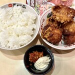 天下一品 - こってり唐揚げ定食