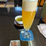 駿河屋 - ■生ビール 白穂乃香￥825…サッポロビール：クリーミーな泡と、無濾過製法の白い濁り。繊細な味わい。