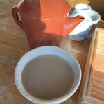 おんどりそば - そば湯