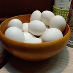 白樺山荘 - ゆで卵