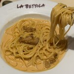 ラ・ベットラ・ダ・オチアイ - 新鮮なうにのスパゲティ