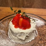 brooklyn first diner - クリスマス1人用いちごのショートケーキ　　　　　