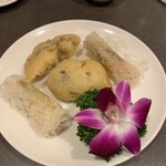 Gunai Hanten - 牡蠣のフリットと海鮮の揚げ物