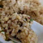 アオキスーパー - 『丸美屋』の”台湾まぜそばの素”：追い飯