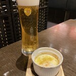 Piza Ando Chi-Zu Ritoruno - ビール ソラチエース＋玉子ココット