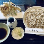 更科 斉とう - 精進天もり