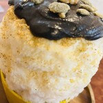 こひる庵 - きなこのじゃりじゃりと滑らかなクリーム最高です！